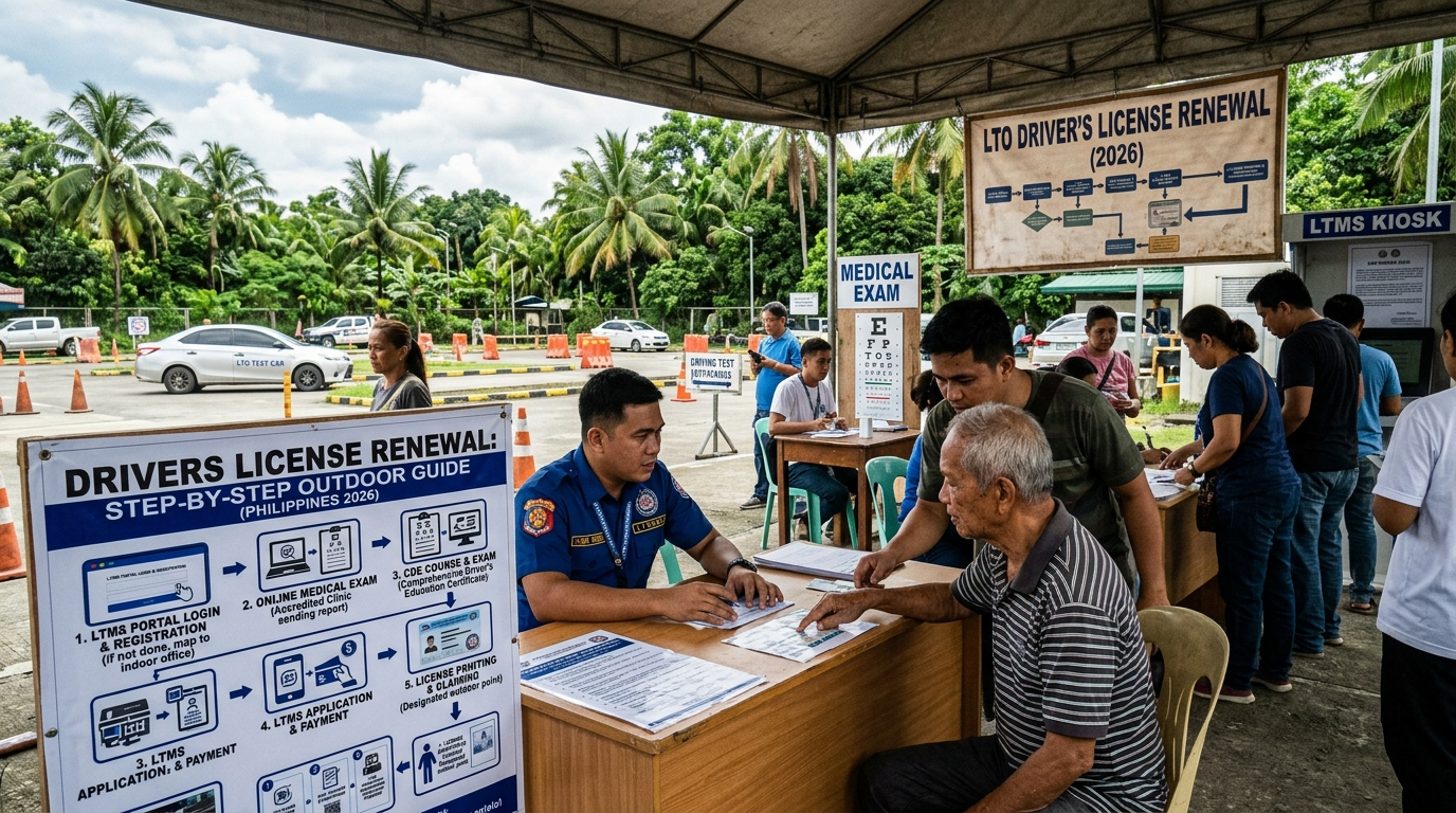 Driver’s License Renewal Philippines 2026: Fees & Steps